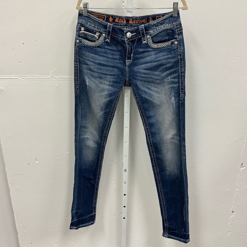 Y2K Rock‎ Revival Women’s Etty Skinny Stretch Jean Etty S12 W28 - Picture 2 of 15